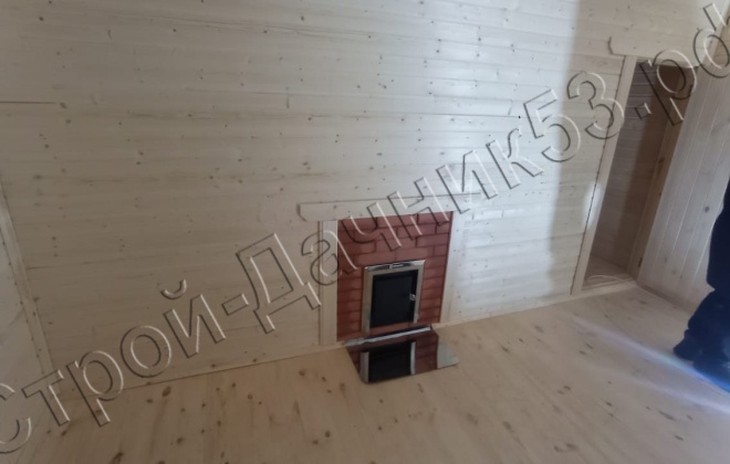 4 Брусовая баня  Б-31, 8x4.5м, 32,5 М², Новгородская область, г. Малая Вишера. (9)